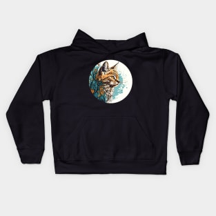 Purrfect Cat Lovers Vintage Kids Hoodie